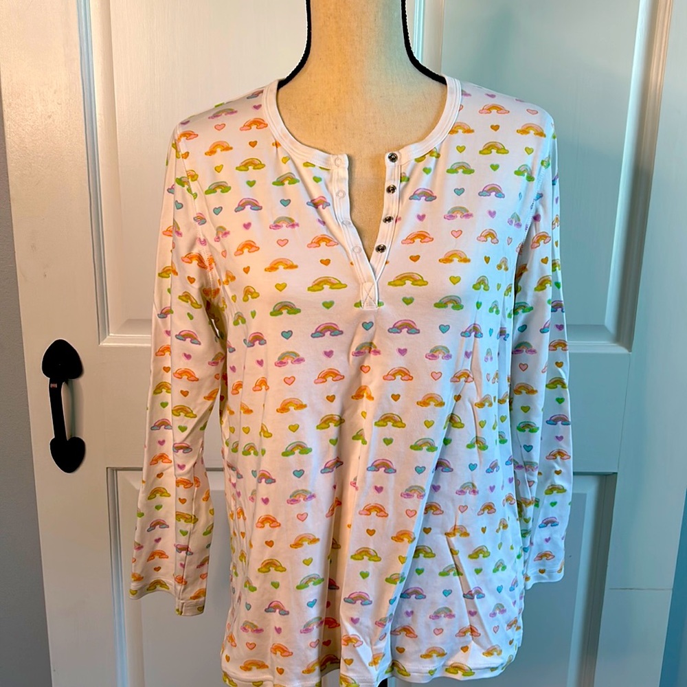 Roller Rabbit Rainbow Cloud Pajamas